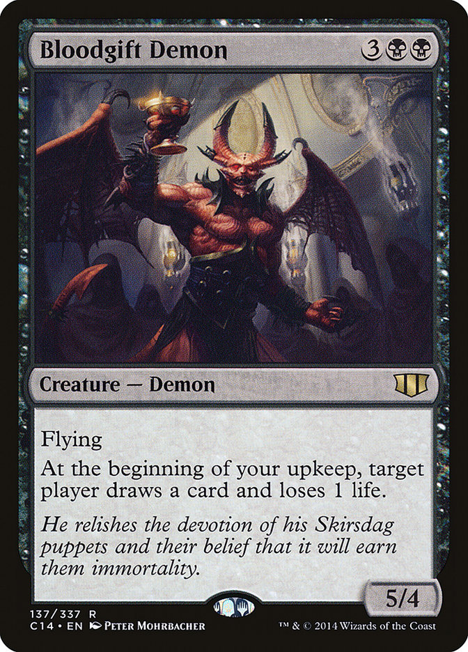 Bloodgift Demon: Commander 2014