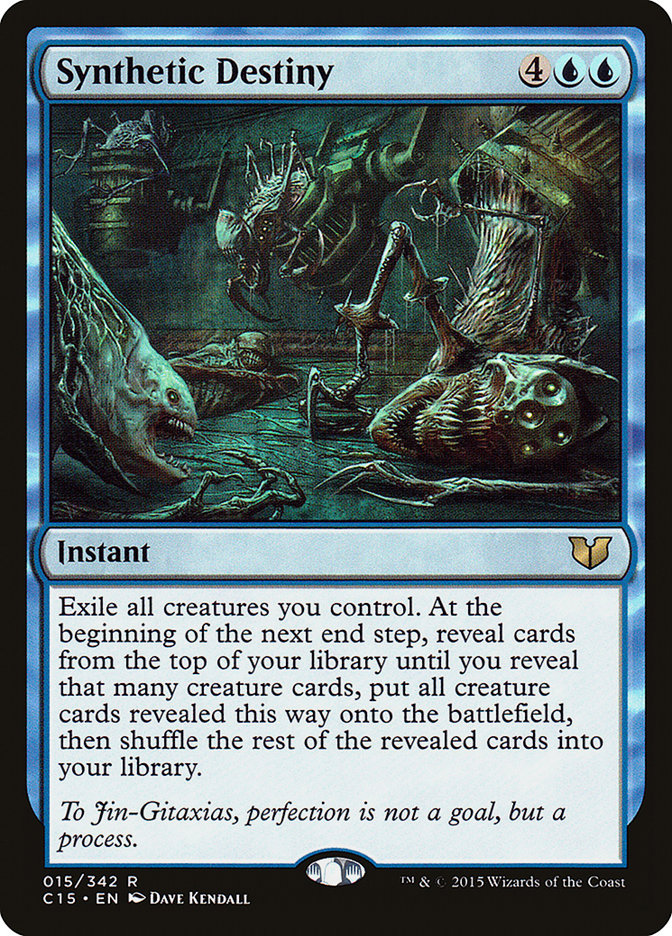 Synthetic Destiny: Commander 2015