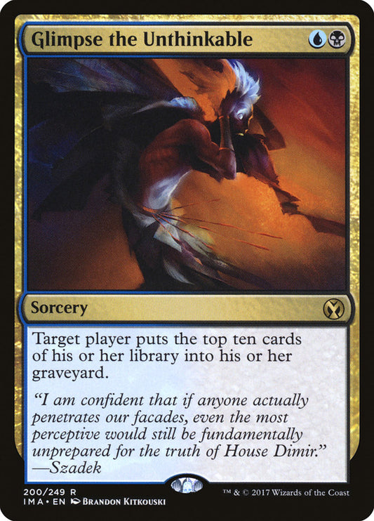Glimpse the Unthinkable - (Foil): Iconic Masters