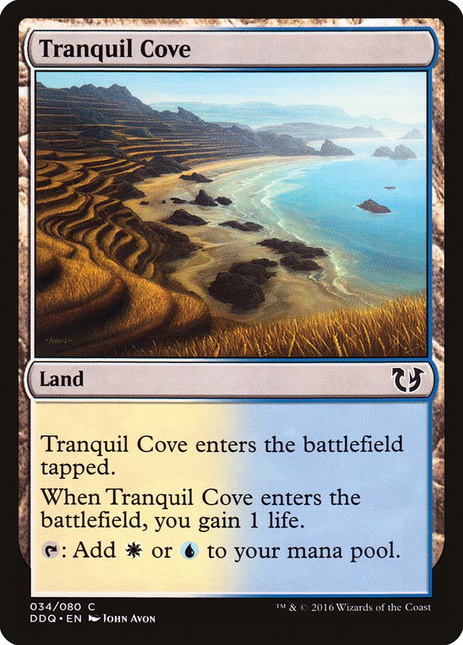 Tranquil Cove: Duel Decks: Blessed vs. Cursed