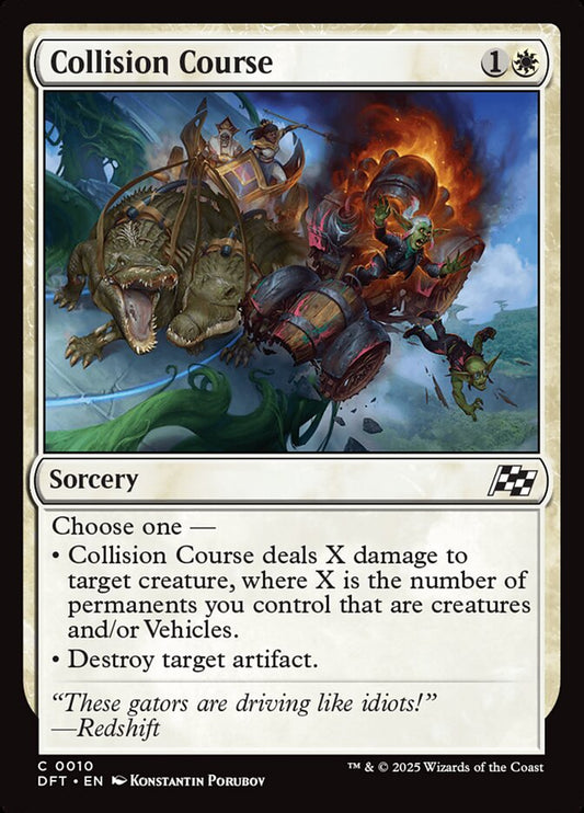Collision Course - (Foil): Aetherdrift