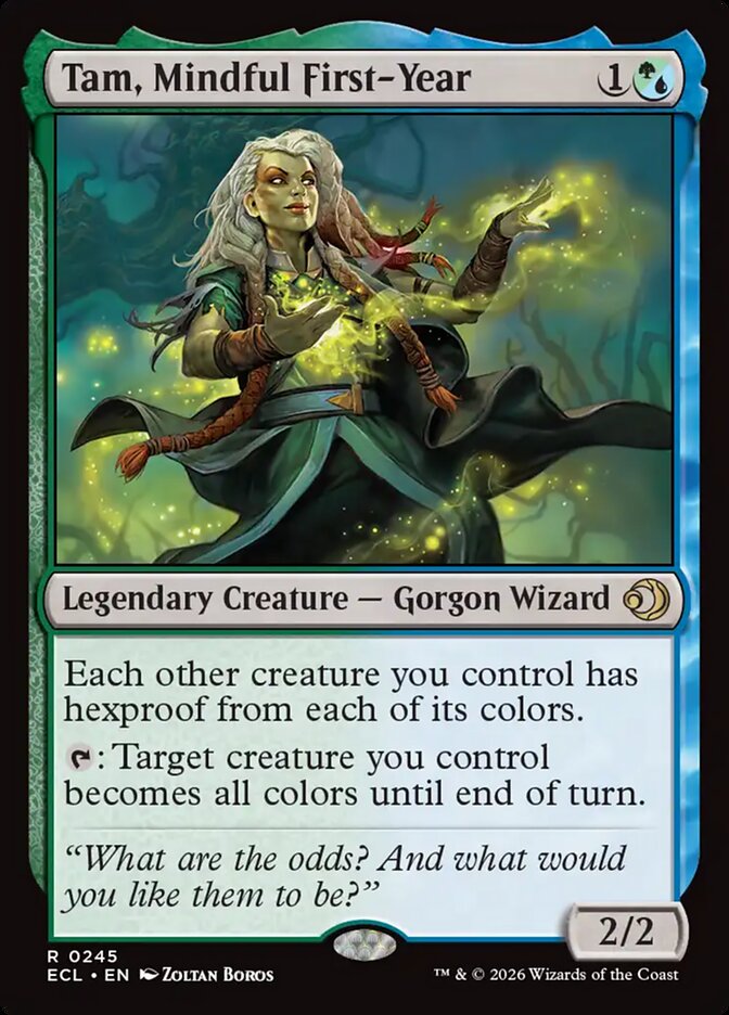 Tam, Mindful First-Year - (Foil): Lorwyn Eclipsed