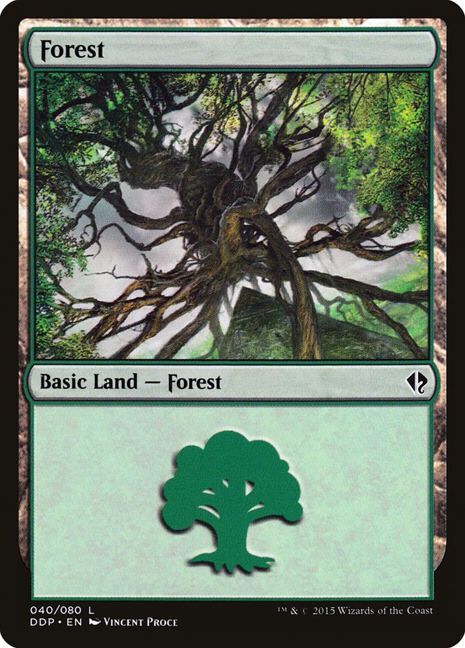 Forest (#40): Duel Decks: Zendikar vs. Eldrazi