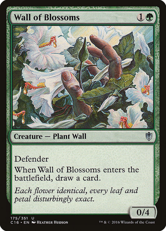 Wall of Blossoms: Commander 2016