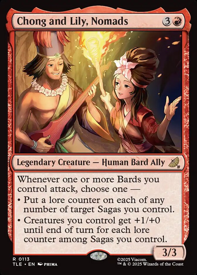 Chong and Lily, Nomads: Avatar: The Last Airbender Eternal