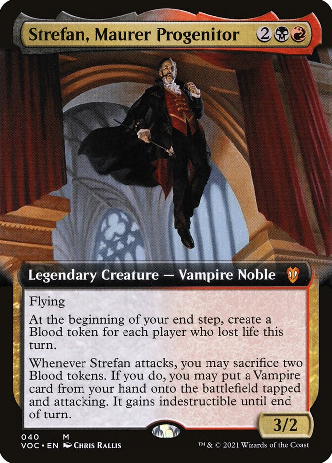 Strefan, Maurer Progenitor (Extended Art): Crimson Vow Commander
