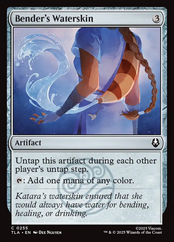 Bender's Waterskin - (Foil): Avatar: The Last Airbender