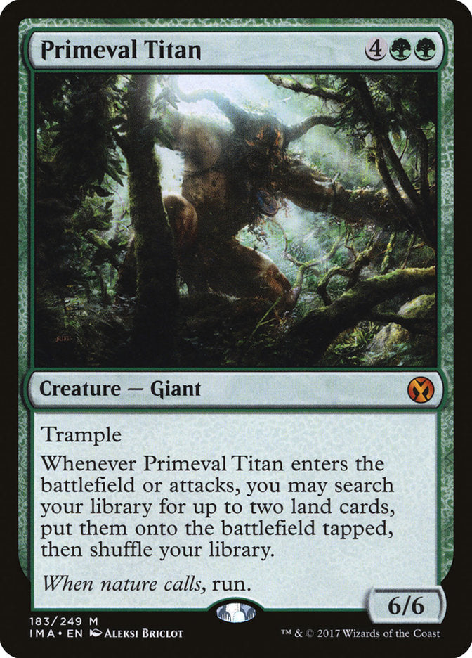 Primeval Titan: Iconic Masters