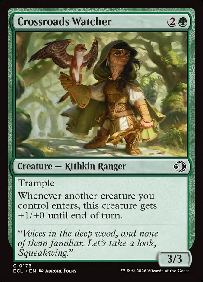 Crossroads Watcher - (Foil): Lorwyn Eclipsed