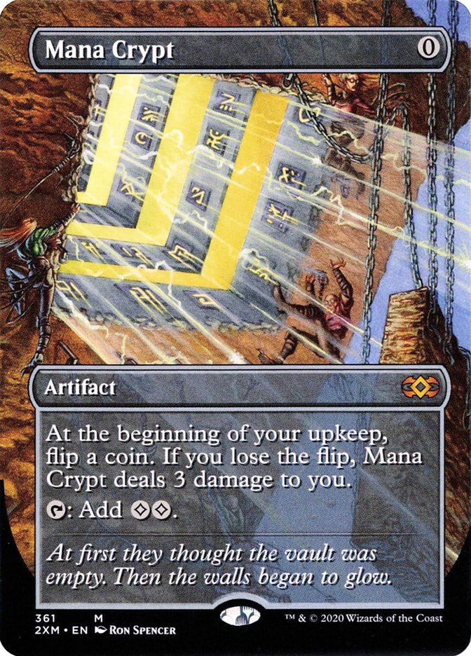 Mana Crypt (Borderless): Double Masters