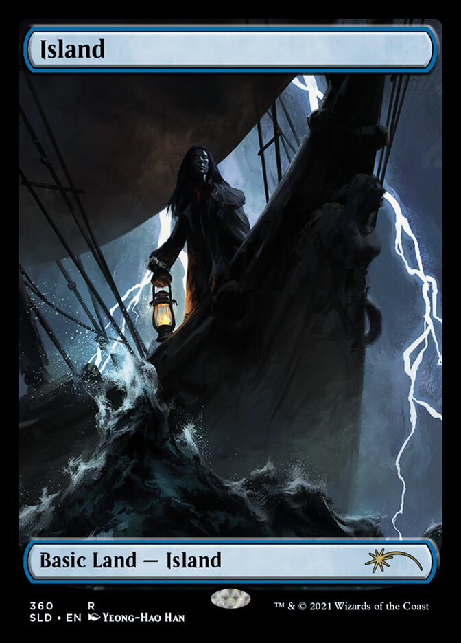 Island (Dracula Series) (Secret Lair) (#360) (Full Art): Secret Lair Drop