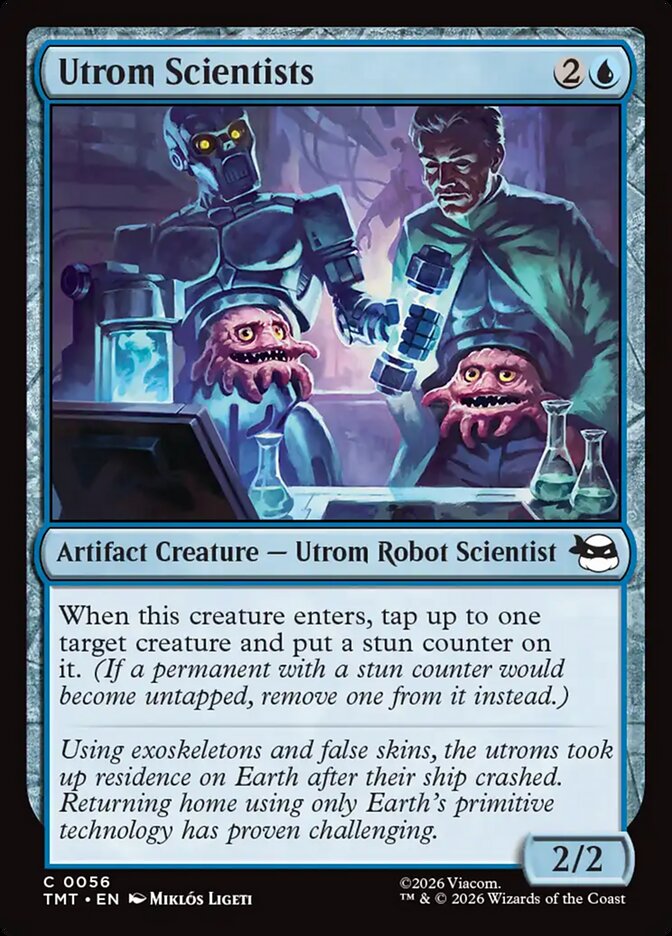 Utrom Scientists - (Foil): Teenage Mutant Ninja Turtles