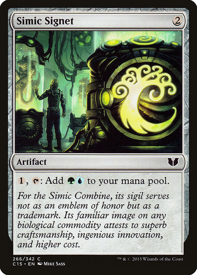 Simic Signet: Commander 2015
