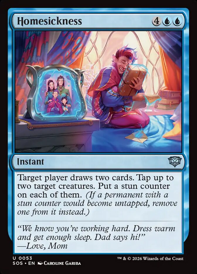 Homesickness - (Foil): Secrets of Strixhaven