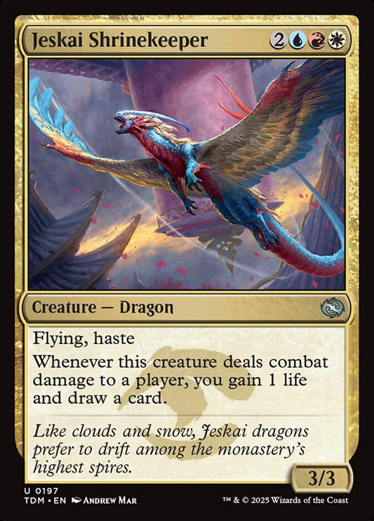 Jeskai Shrinekeeper: Tarkir: Dragonstorm