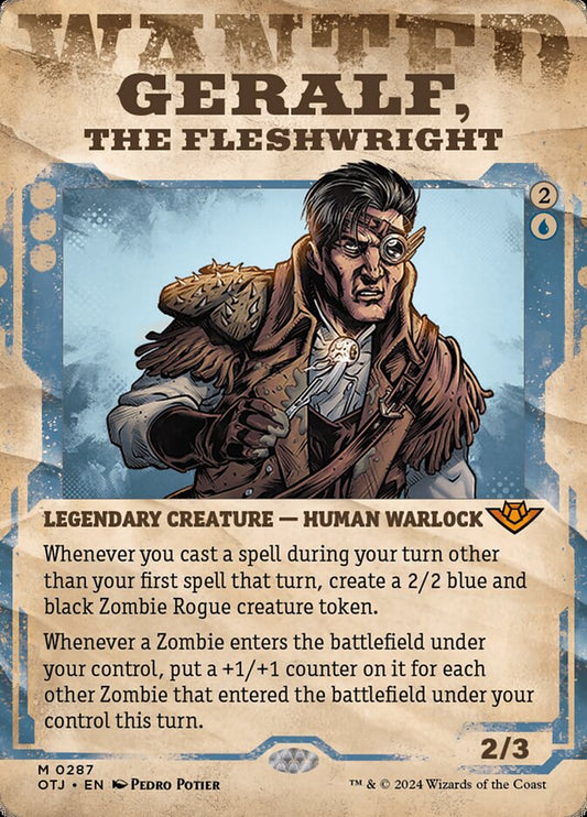 Geralf, the Fleshwright (Showcase) - (Foil): Outlaws of Thunder Junction