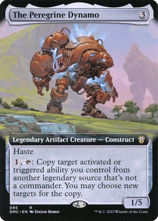 The Peregrine Dynamo (Extended Art): Dominaria United Commander