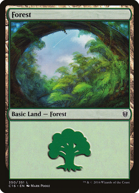 Forest (#350): Commander 2016