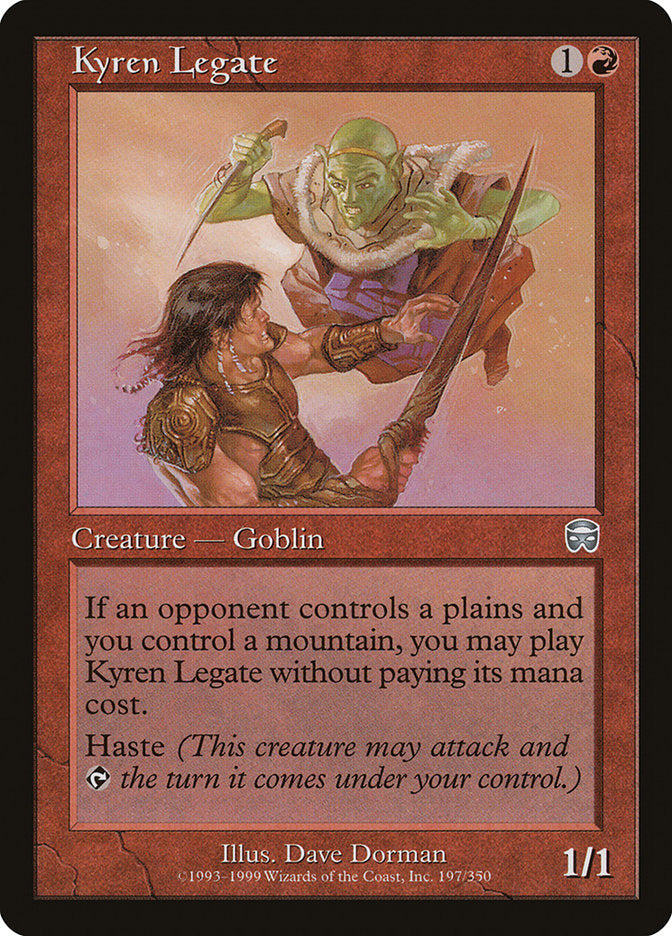 Kyren Legate - (Foil): Mercadian Masques