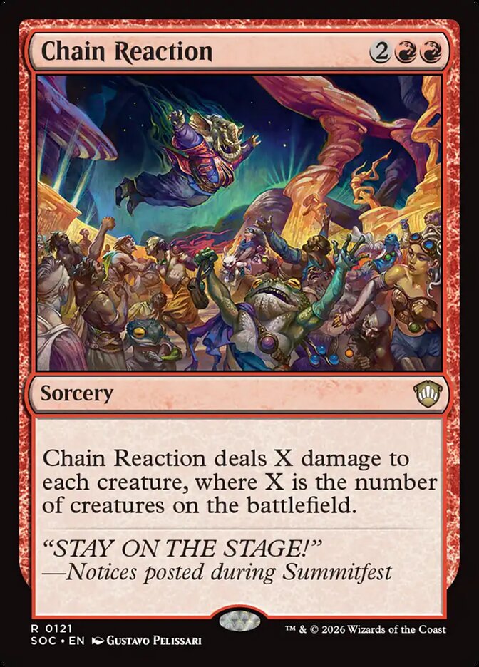 Chain Reaction: Secrets of Strixhaven Commander