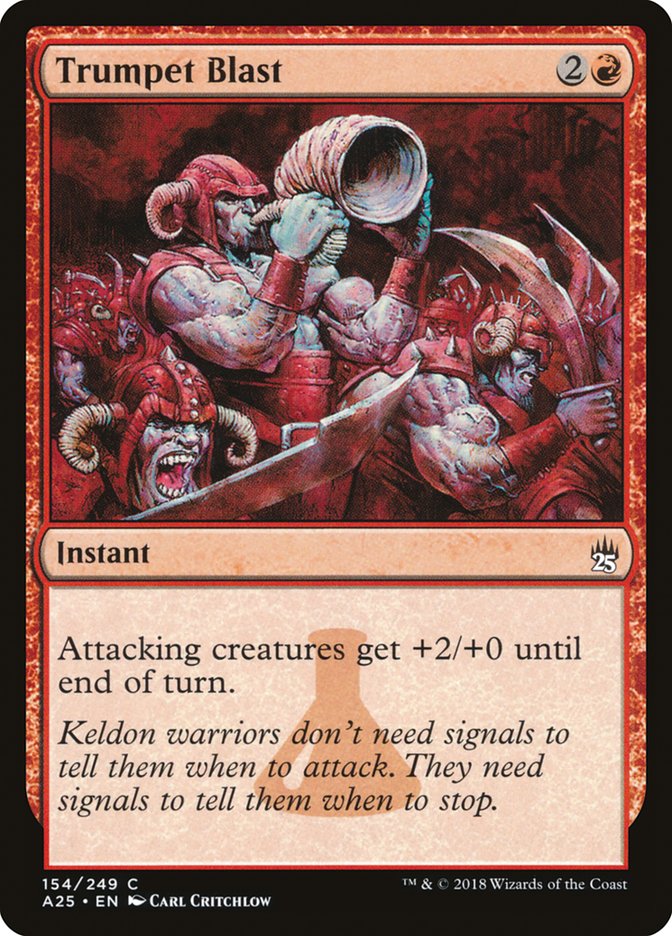 Trumpet Blast - (Foil): Masters 25