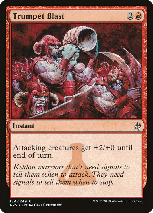 Trumpet Blast - (Foil): Masters 25