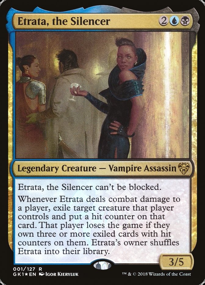 Etrata, the Silencer - (Foil): GRN Guild Kit