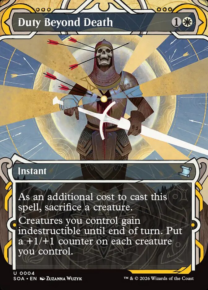 Duty Beyond Death - (Foil): Secrets of Strixhaven Mystical Archive