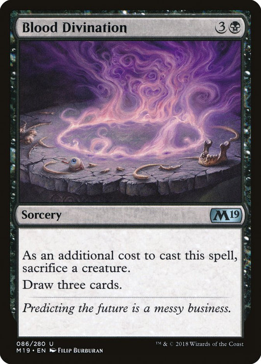 Blood Divination - (Foil): Core Set 2019