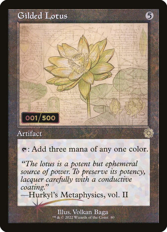 Gilded Lotus - (Foil): The Brothers' War Retro Artifacts