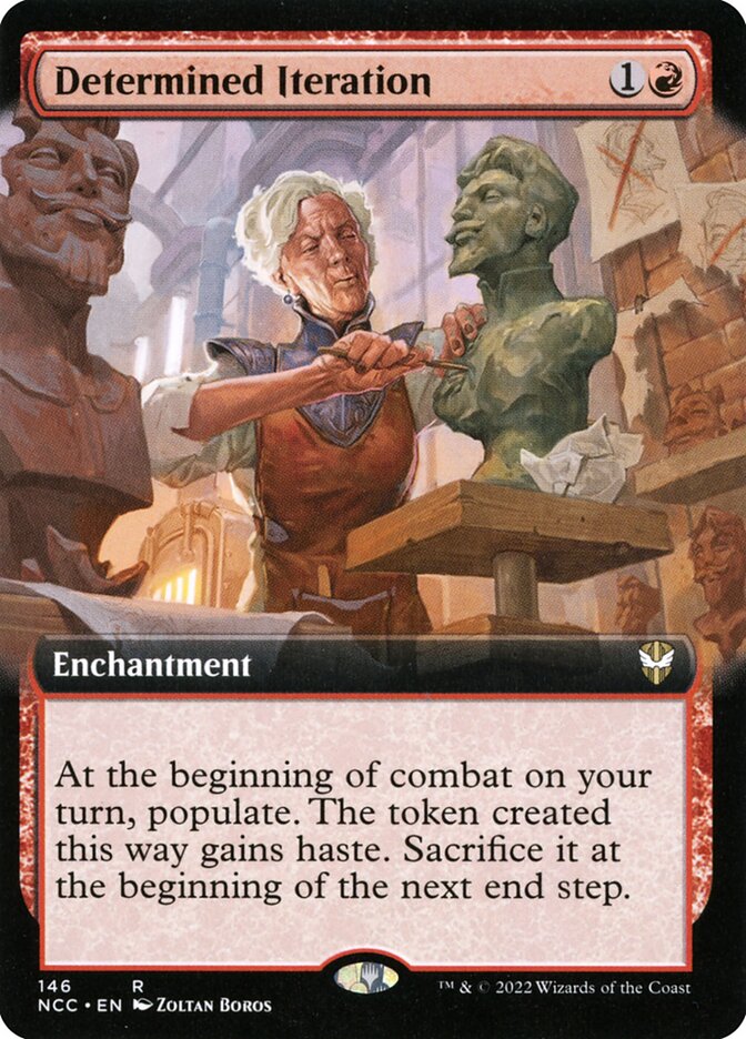 Determined Iteration (Extended Art): New Capenna Commander