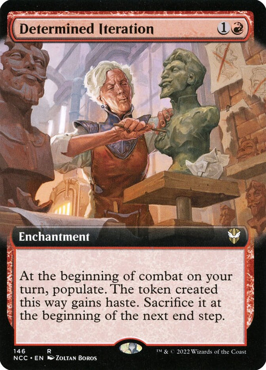 Determined Iteration (Extended Art): New Capenna Commander