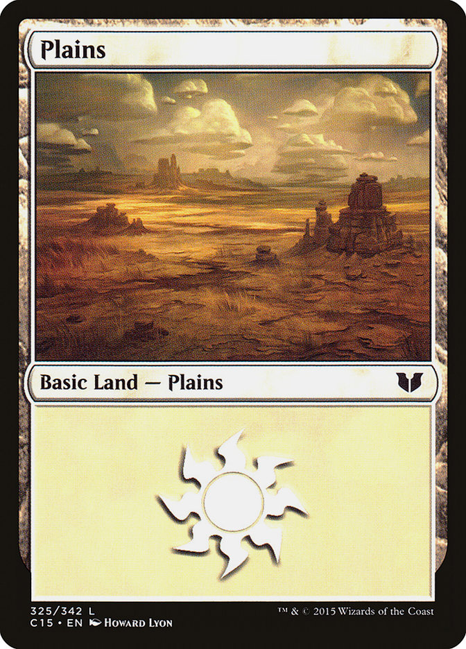 Plains (#325): Commander 2015