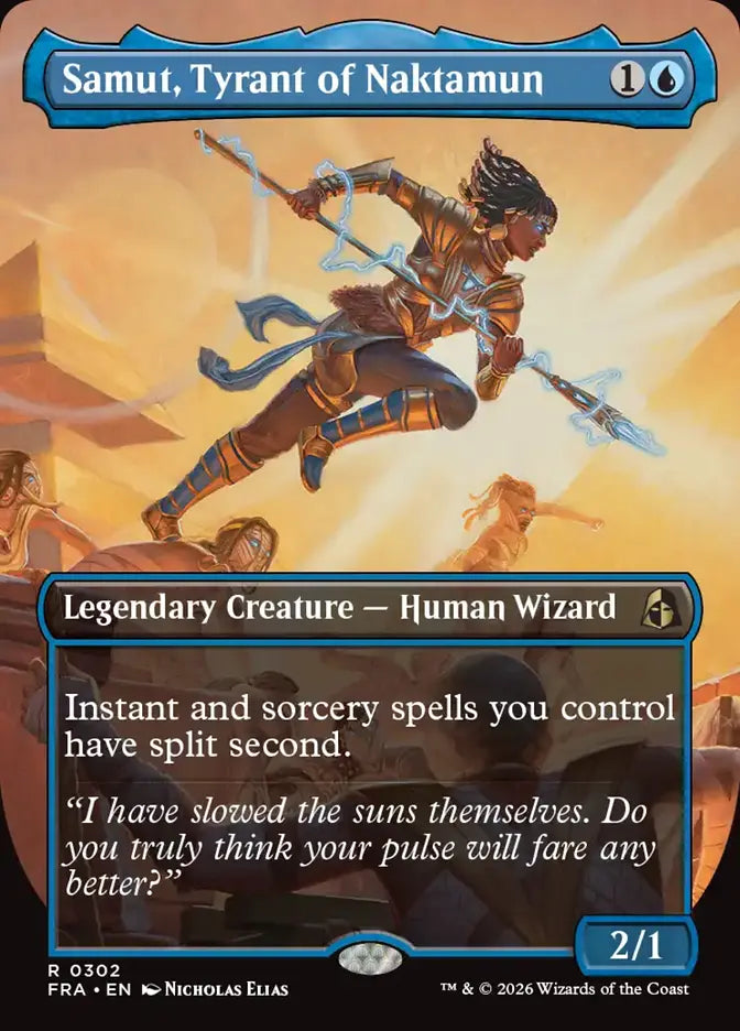 Samut, Tyrant of Naktamun (Borderless) (#302)