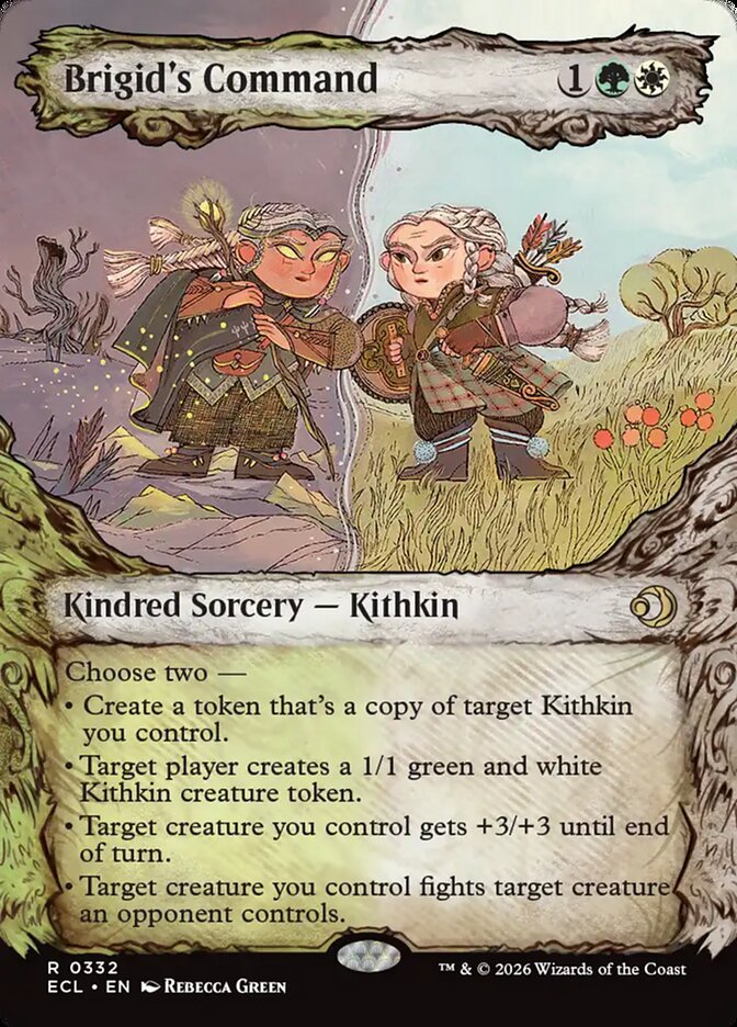 Brigid's Command - (Foil): Lorwyn Eclipsed