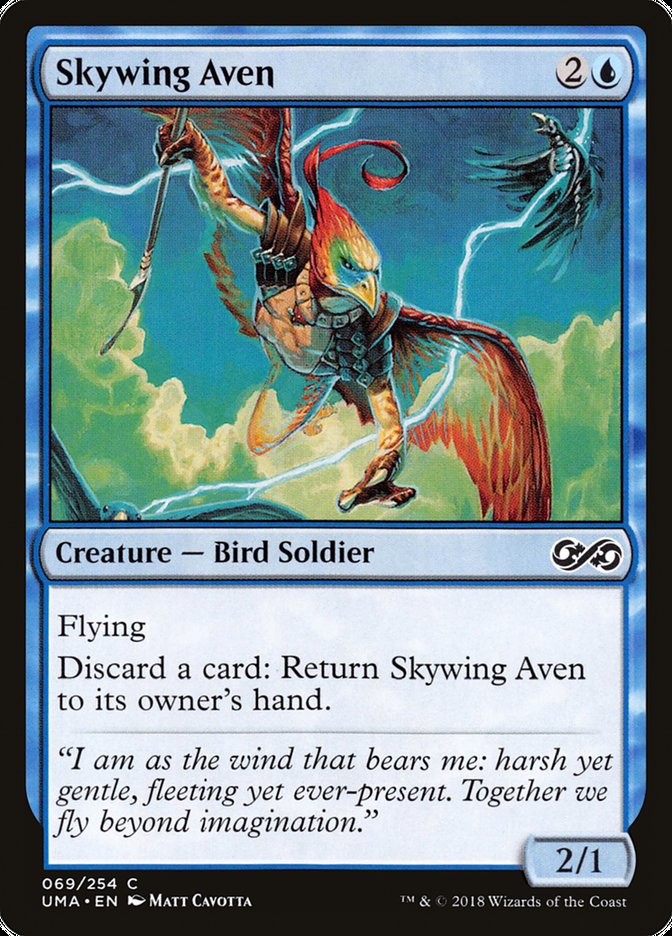 Skywing Aven - (Foil): Ultimate Masters