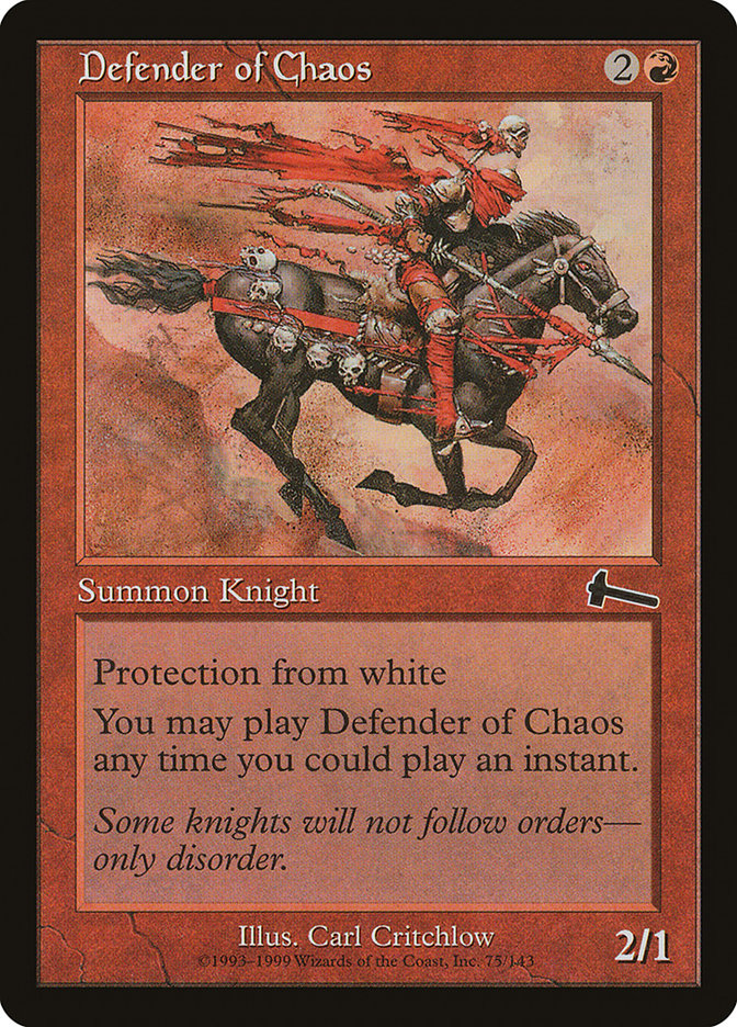 Defender of Chaos: Urza's Legacy