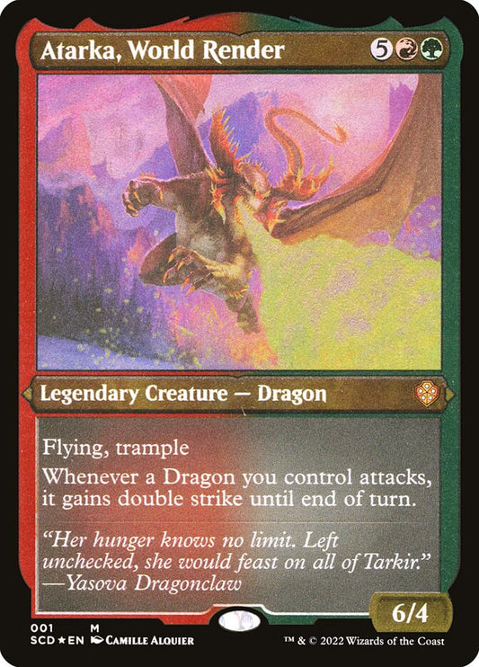Atarka, World Render - (Foil): Starter Commander Decks