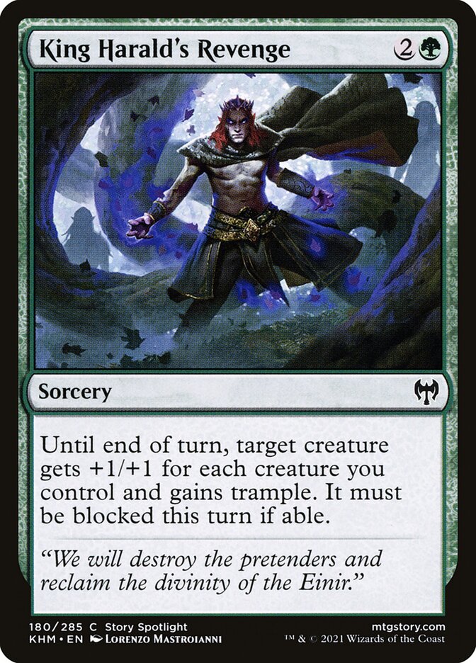 King Harald's Revenge - (Foil): Kaldheim