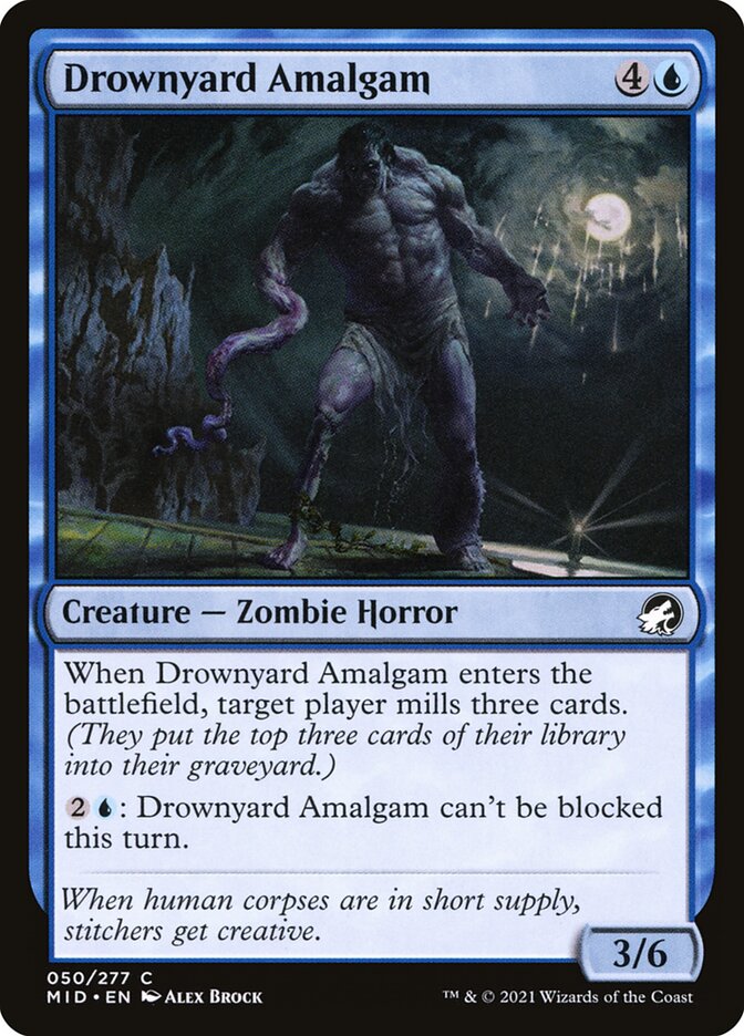 Drownyard Amalgam - (Foil): Innistrad: Midnight Hunt