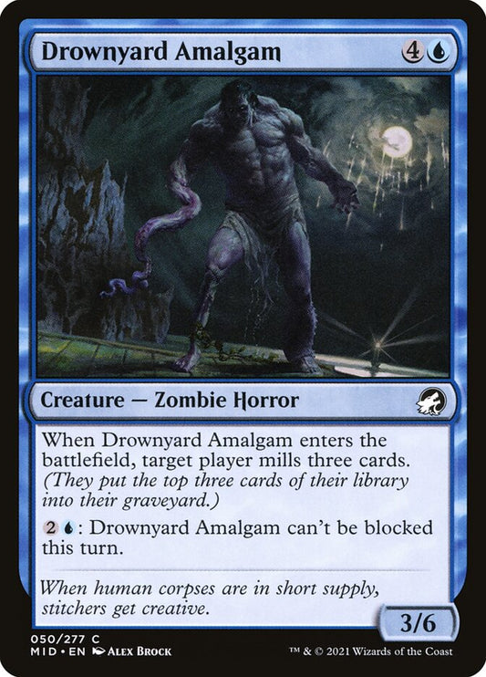 Drownyard Amalgam - (Foil): Innistrad: Midnight Hunt