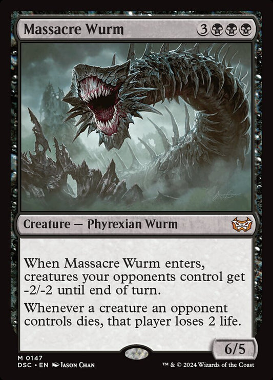 Massacre Wurm: Duskmourn: House of Horror Commander