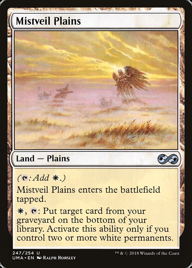 Mistveil Plains - (Foil): Ultimate Masters
