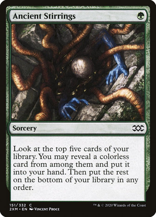 Ancient Stirrings - (Foil): Double Masters
