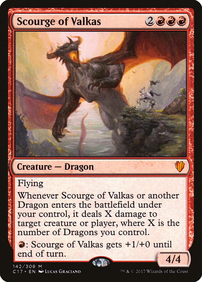 Scourge of Valkas: Commander 2017
