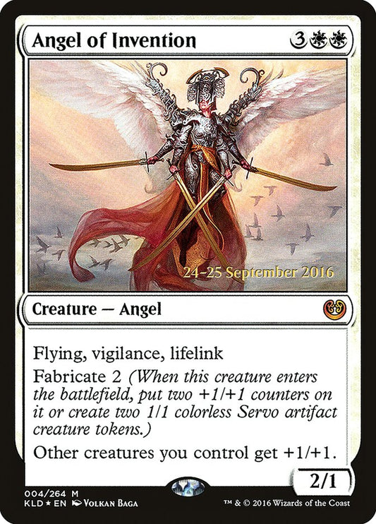 Angel of Invention - (Foil): Kaladesh Promos