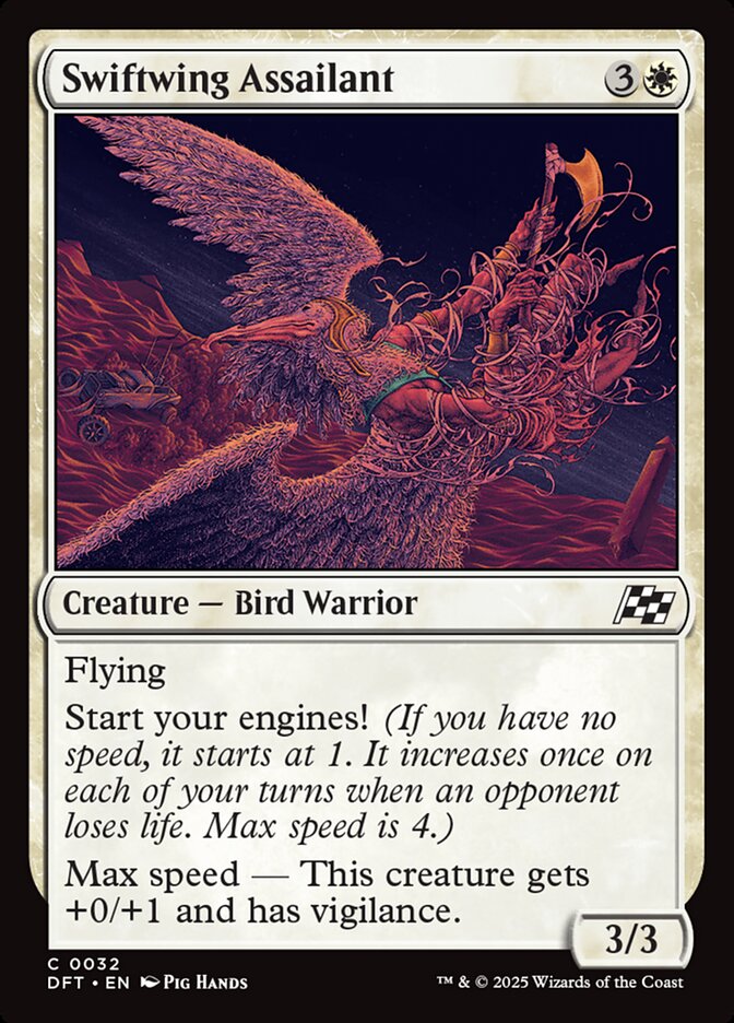 Swiftwing Assailant - (Foil): Aetherdrift