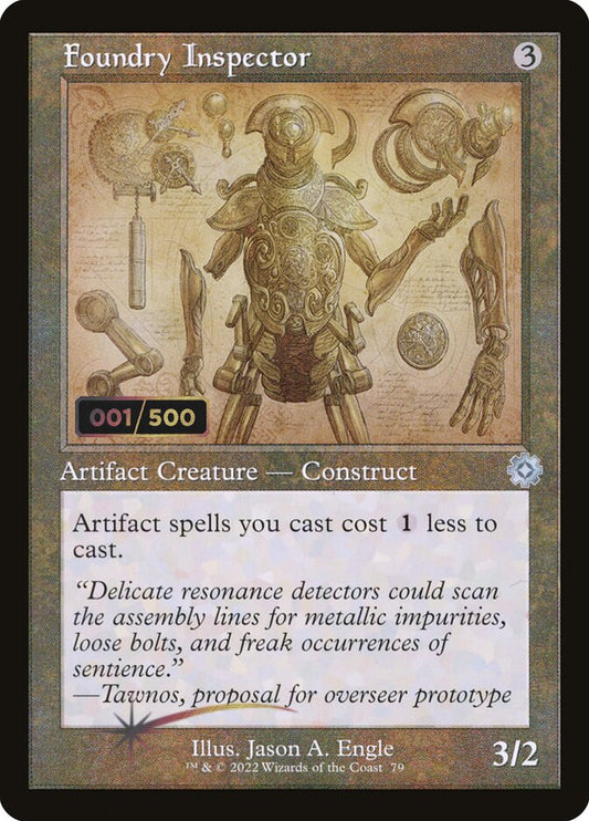 Foundry Inspector - (Foil): The Brothers' War Retro Artifacts