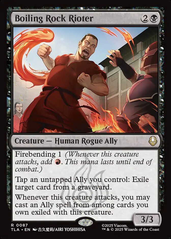 Boiling Rock Rioter - (Foil): Avatar: The Last Airbender