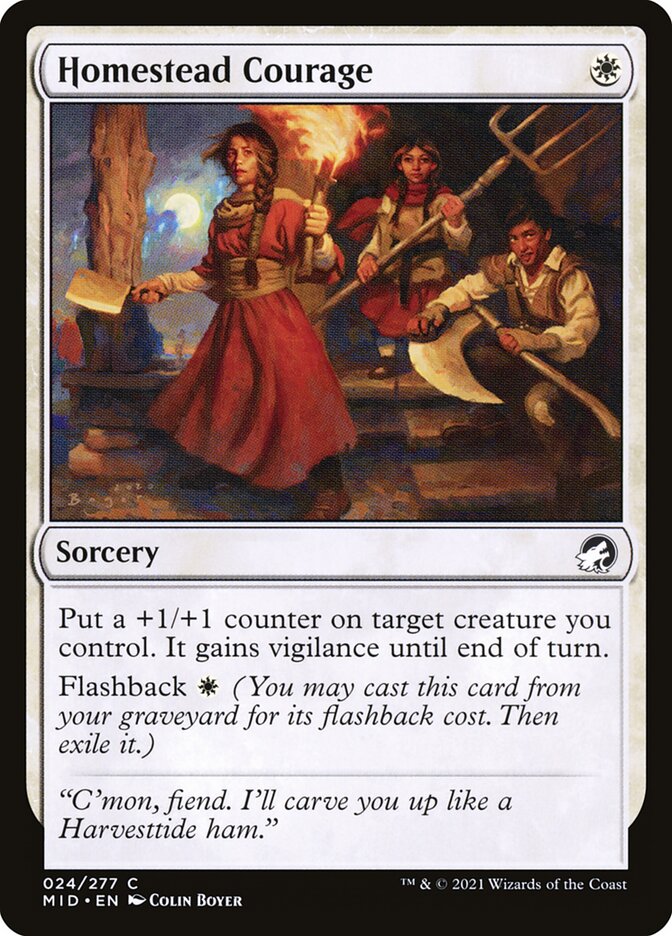 Homestead Courage: Innistrad: Midnight Hunt